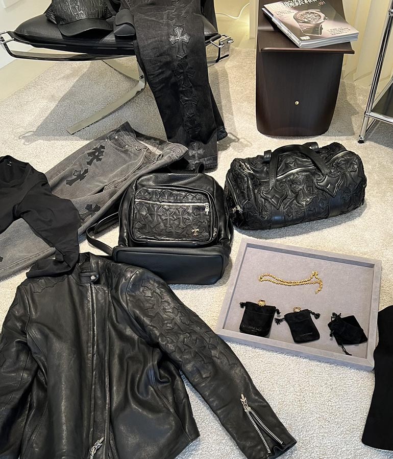 台北克羅心Chrome Hearts典當借款高家價收當,台北當舖,摩根品當舖